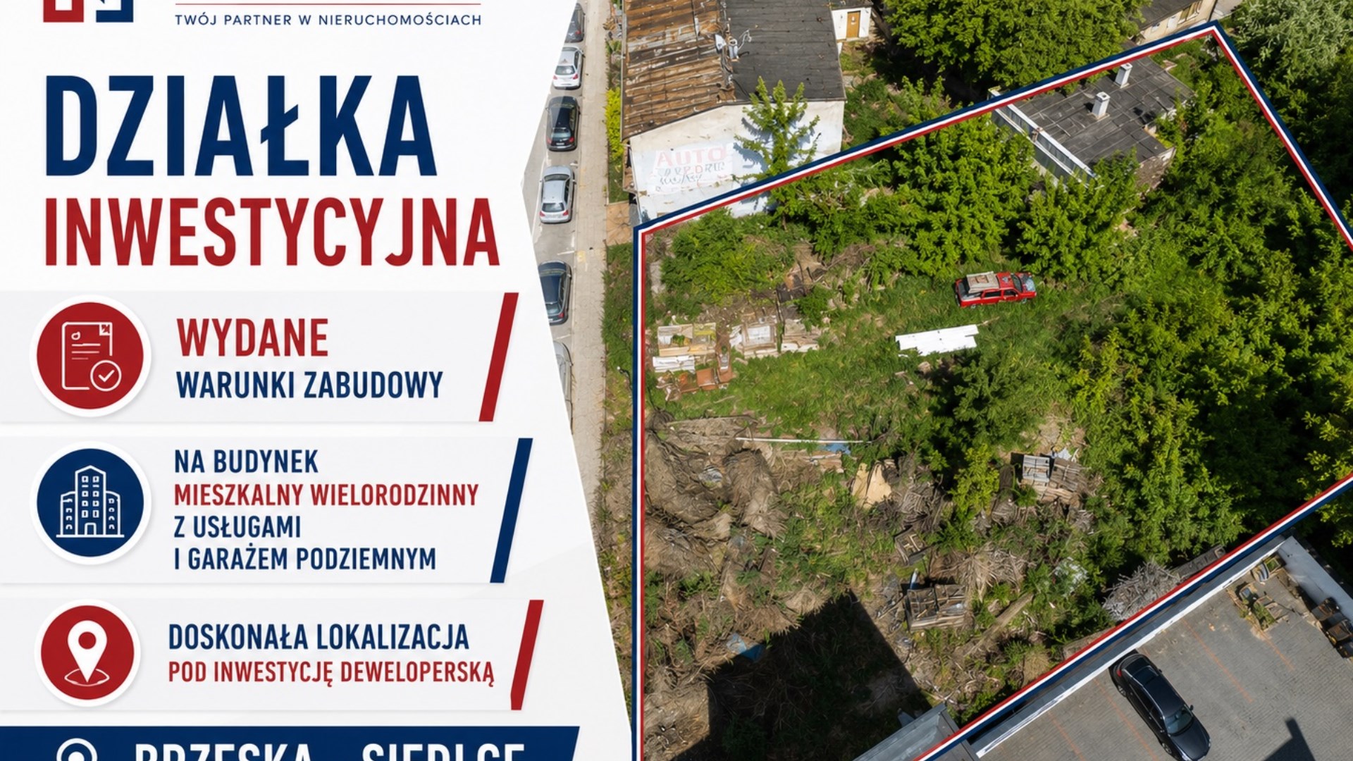 Działka na sprzedaż
