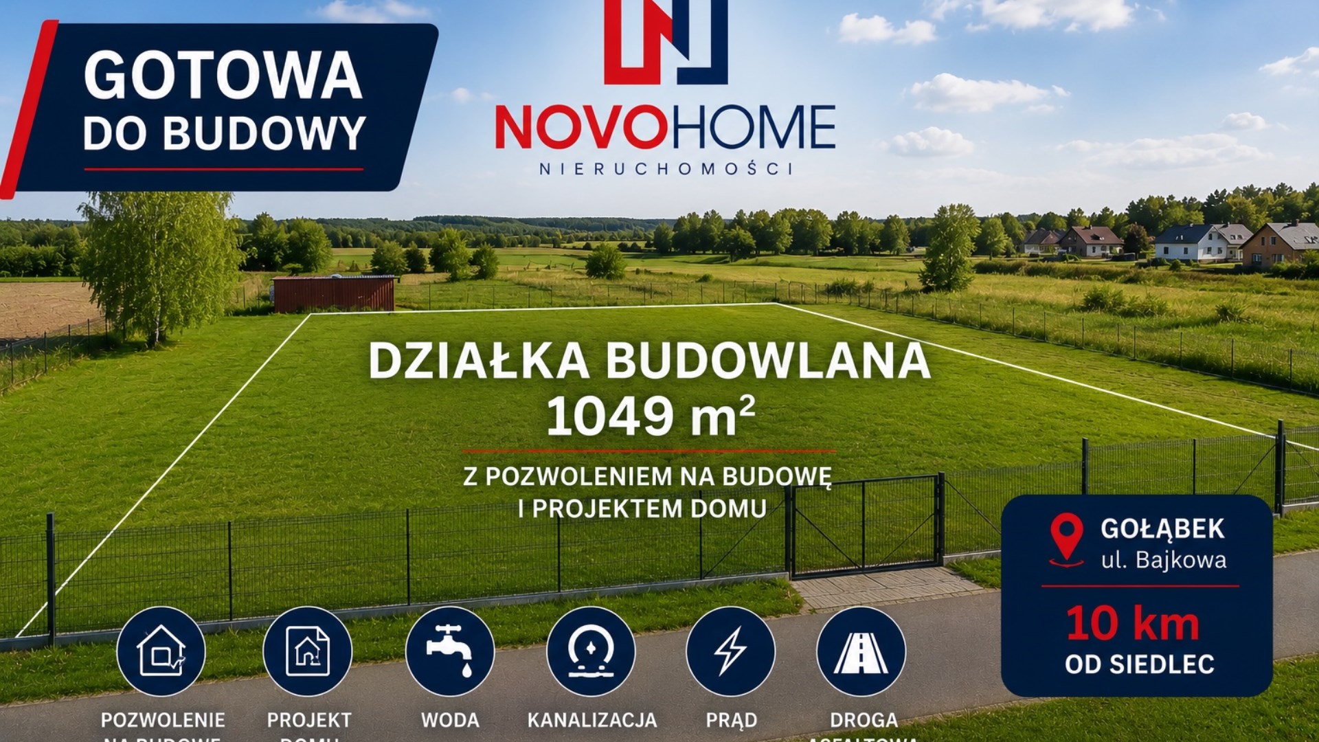 Działka na sprzedaż